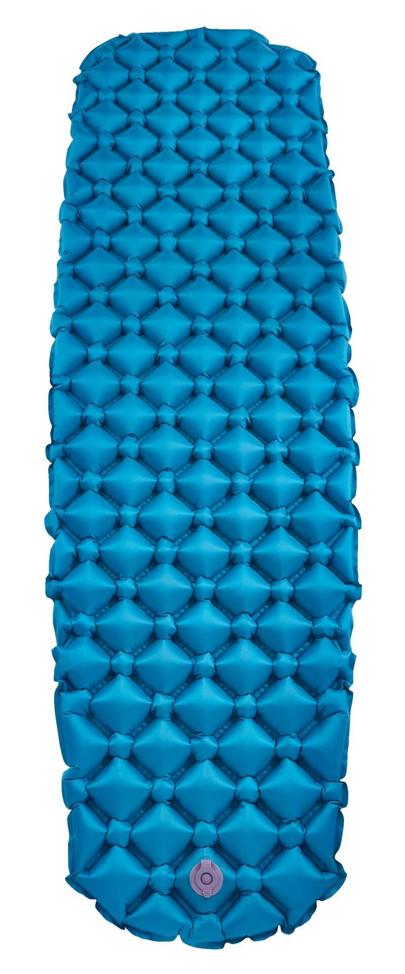 Woods O'Hara Expedition Revo Single Thermal Inflatable Camping Sleeping Pad/Air Mat with Bellows Nylon Pump, 2.2-In