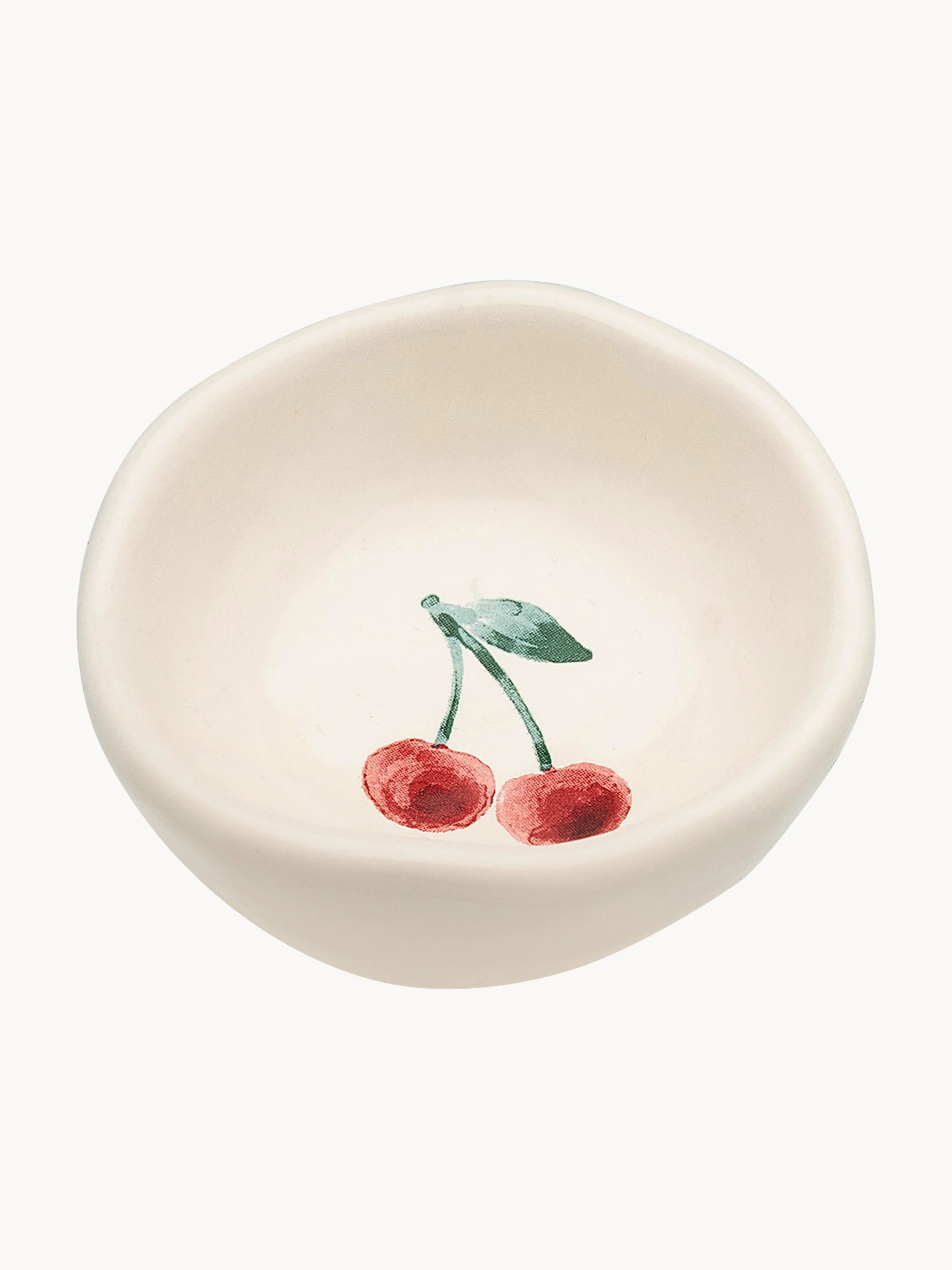 Handbemalte Snackschalen Cherry, 6er-Set