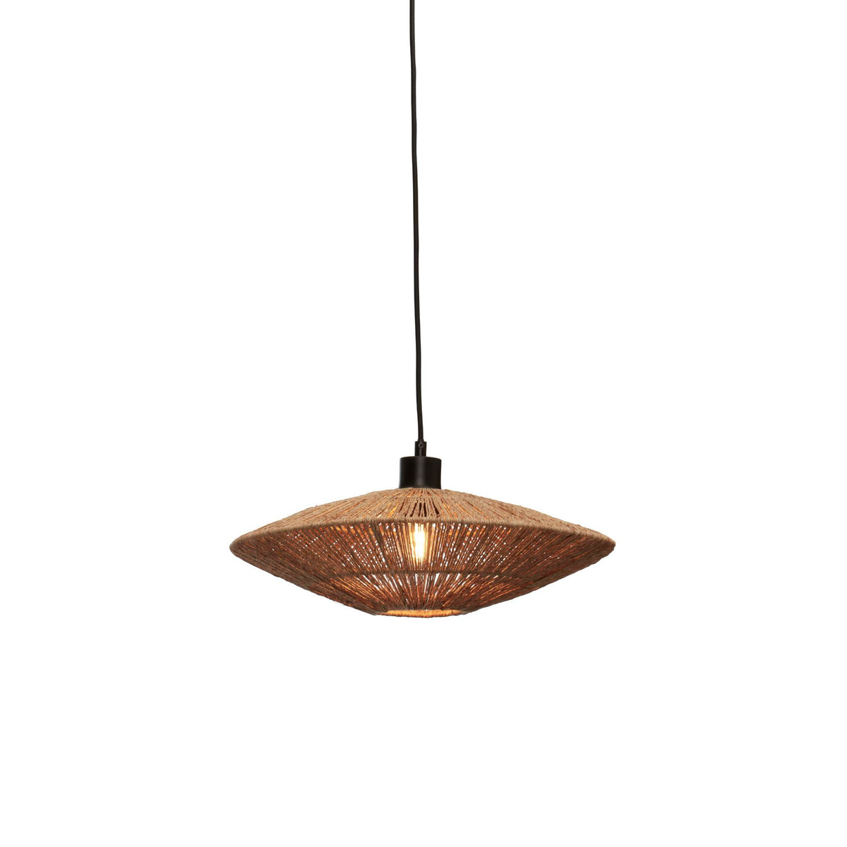 GOOD&MOJO hanglamp Iguazu - bruin - Ø55cm