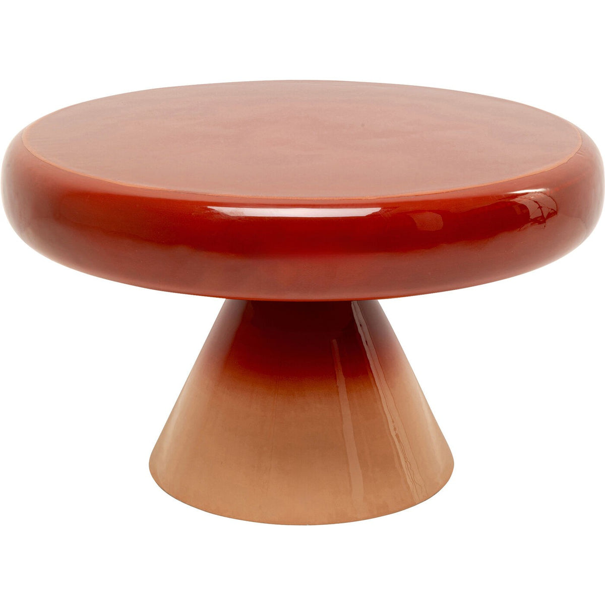 Kare Design Salontafel Rici Ø60cm rood
