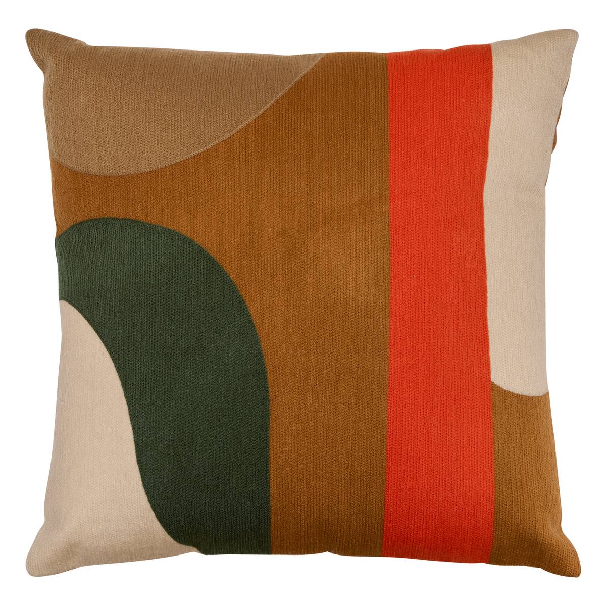 Cushion "Hary Caramel Brown, 45x45 cm