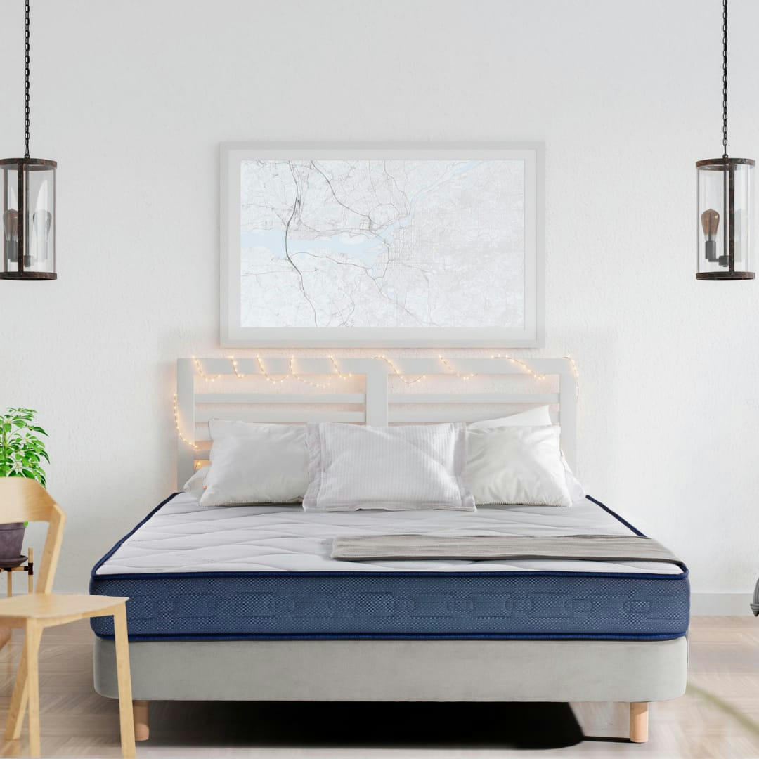 LATEX GEL - Matelas mousse à mémoire de forme 20cm105X180