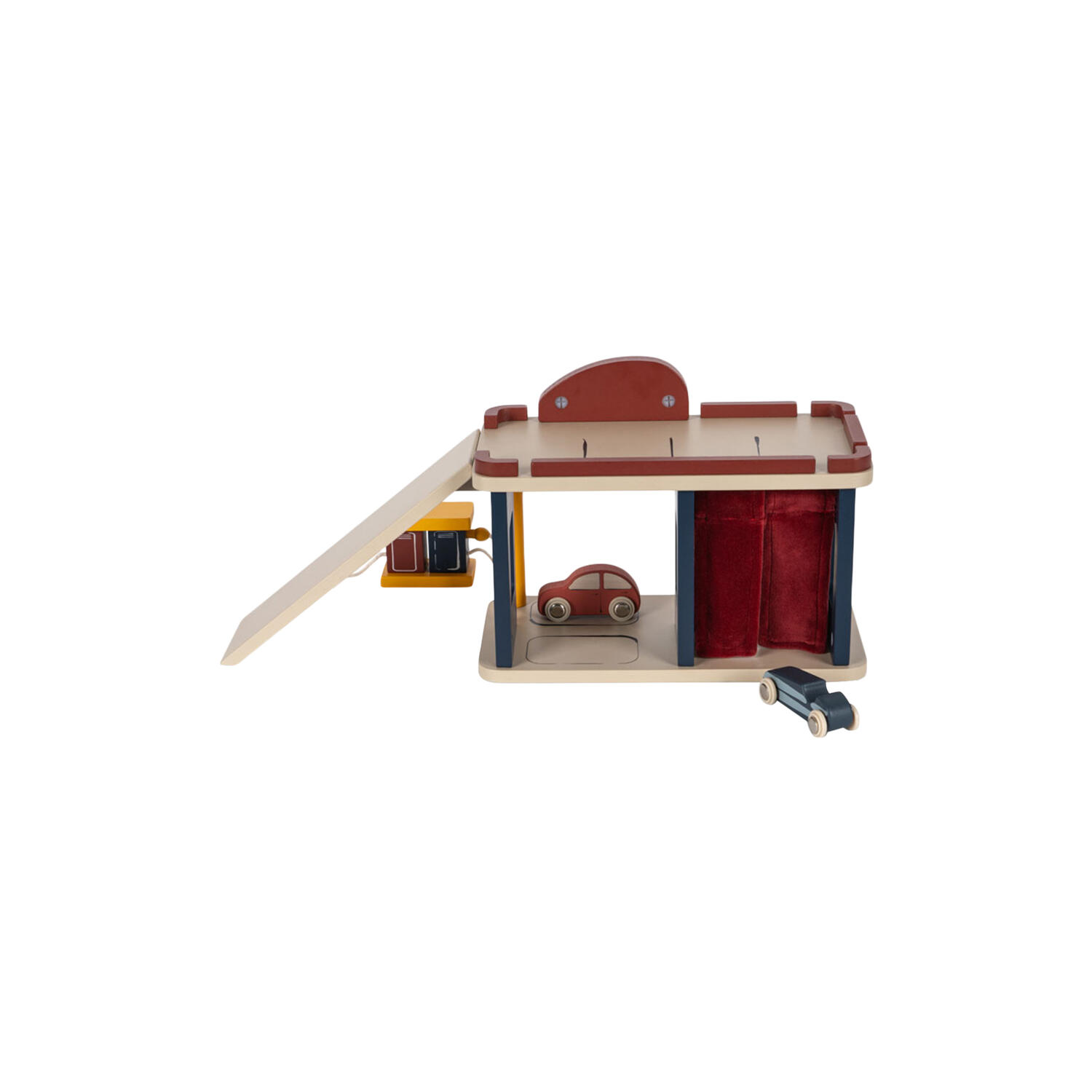 Wooden Car Wash, multi colour
