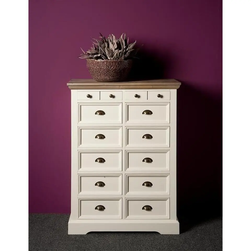 Tower Living - Fleur ladekast - 88 cm - wit