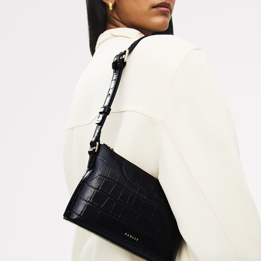 Pockets - Mini Ziptop East-West Shoulder Bag