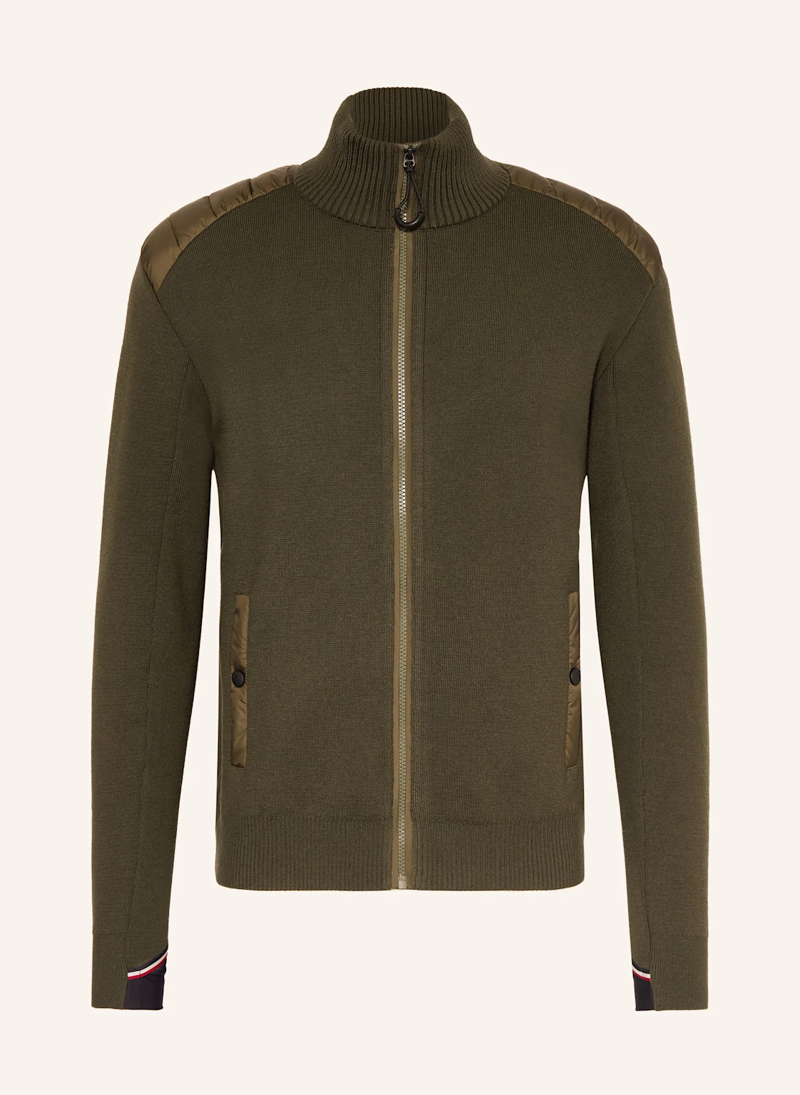 MONCLER GRENOBLE Strickjacke im Materialmix
