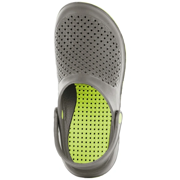 Gartenclogs »Sun«, grau/grün