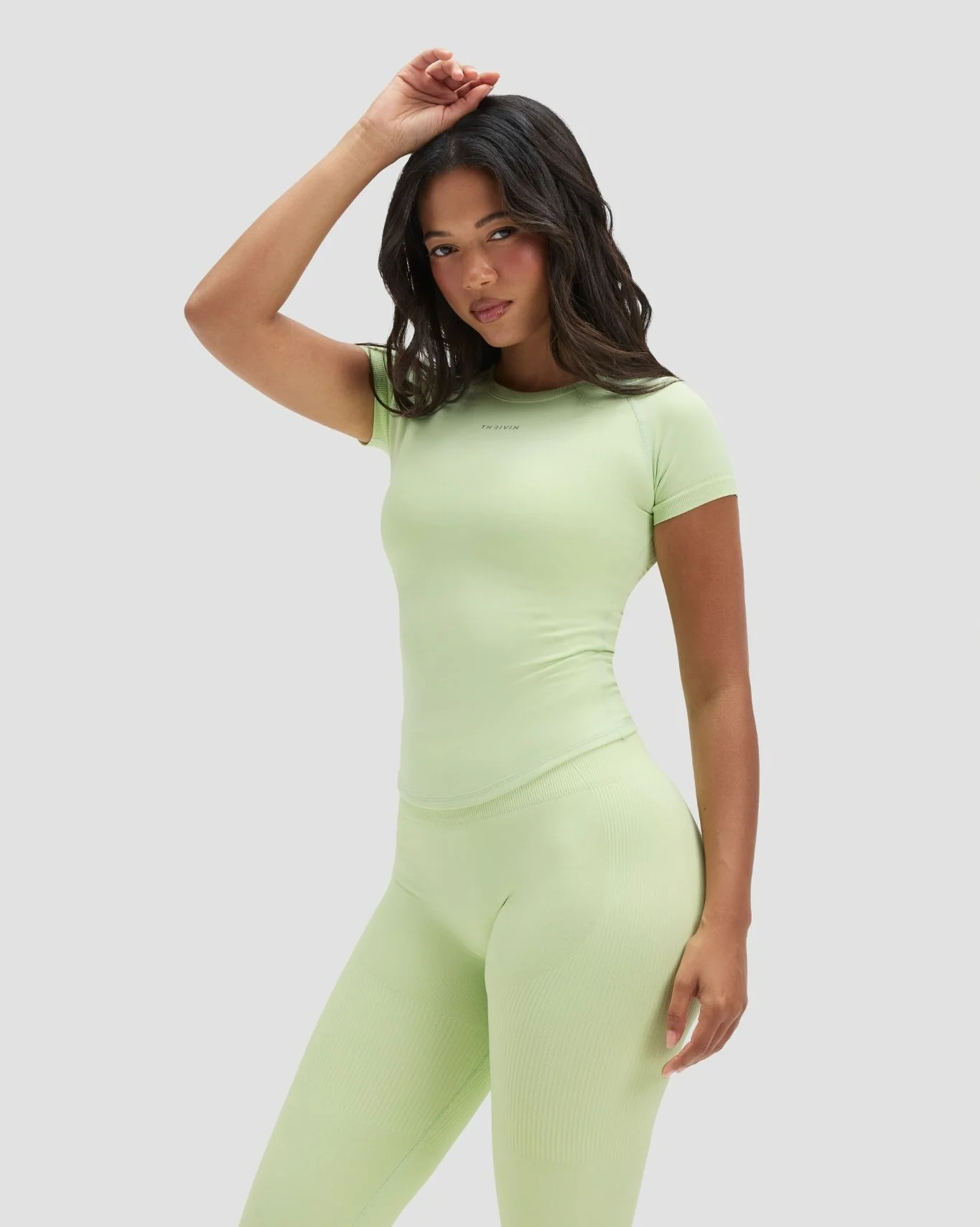 Elevate™ Compression T-shirt | Pistachio Green