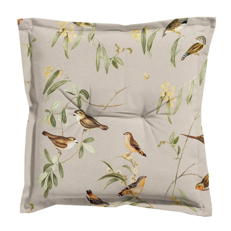 Madison - Zitkussen Aria - Beige - 50x50x7cm - Set van 4