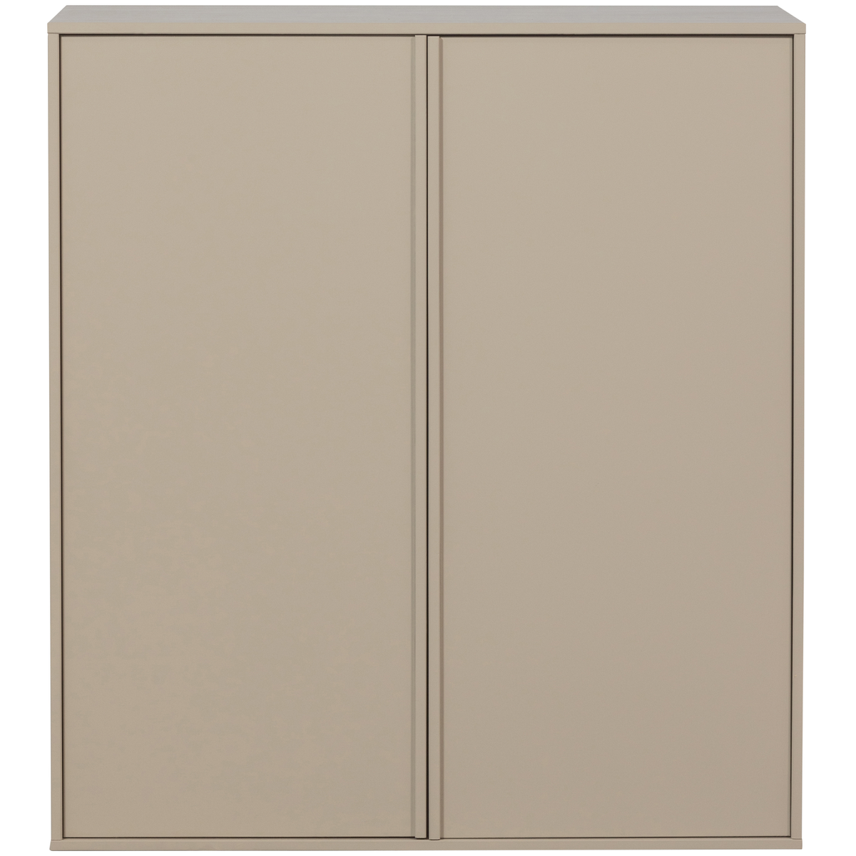 vtwonen kast double Daily - Grenen - Dakargrau - 110x100x58