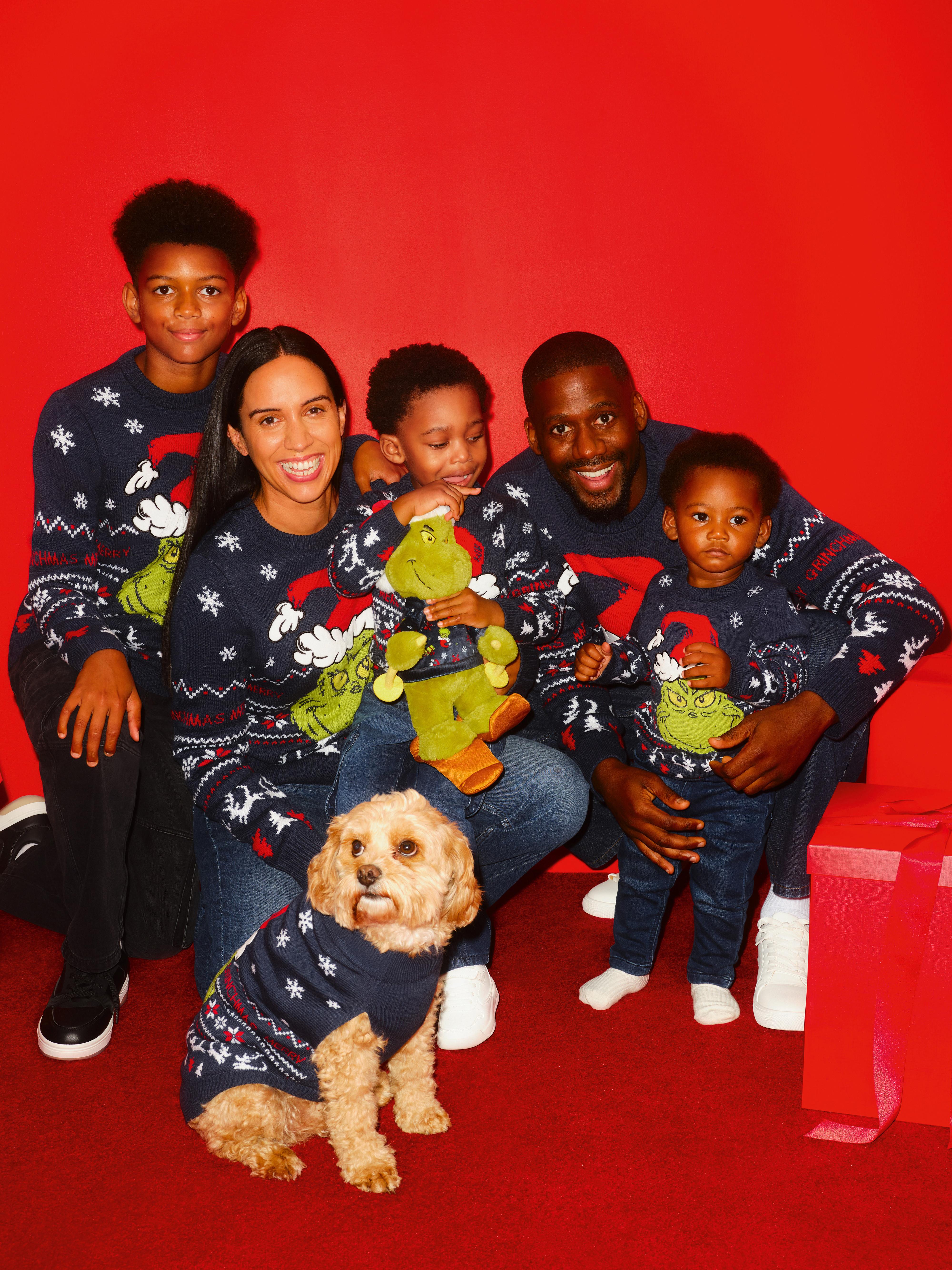1.5-7yrs | Kid's The Grinch Family Christmas Sweater