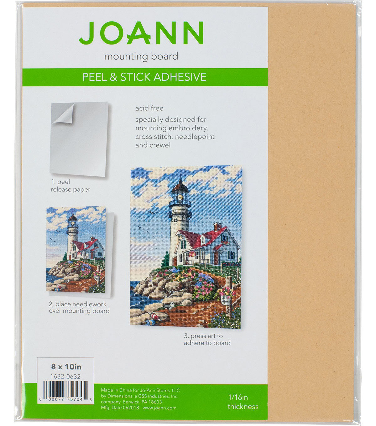 JOANN Peel & Stick 8x10 Mounting Board