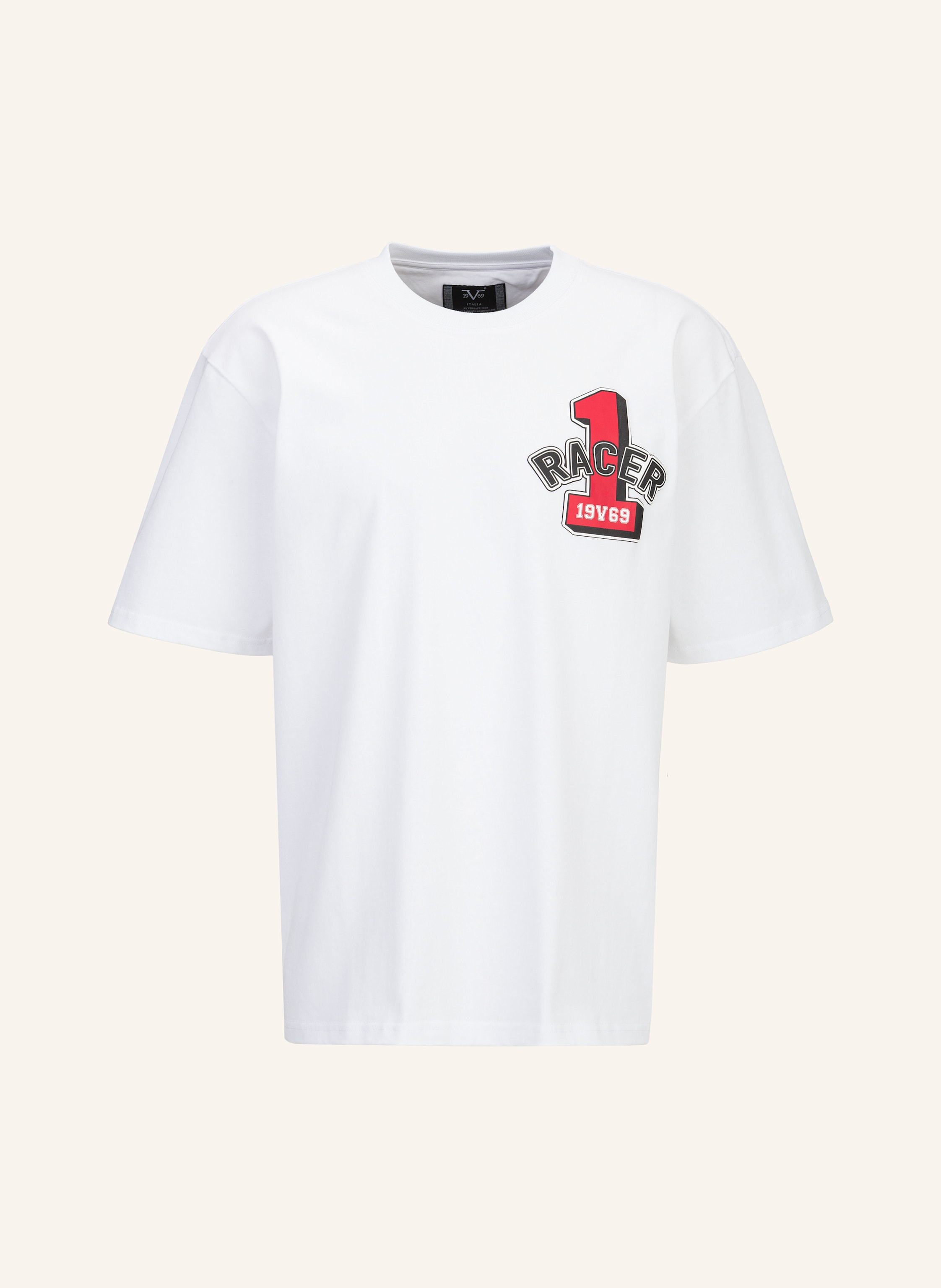 19V69 ITALIA Oversized T-Shirt TAMARO RACING