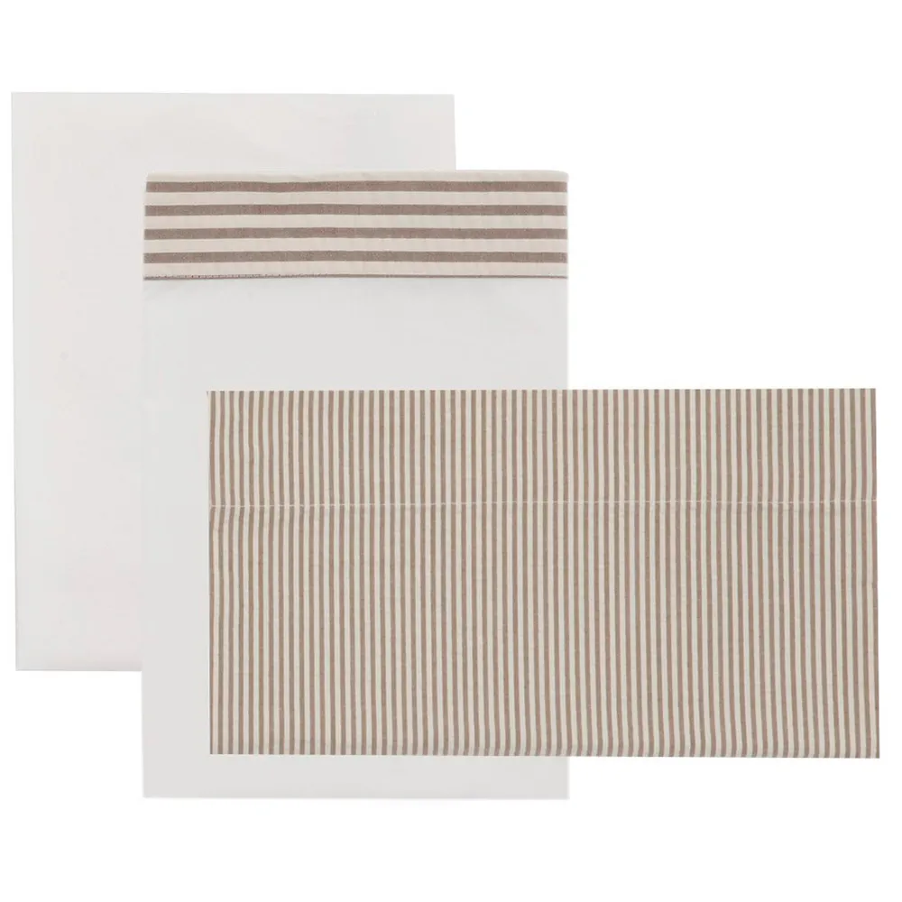 Cambrass Derby 60x120x1 cm Crib Fitted Sheet 3 units