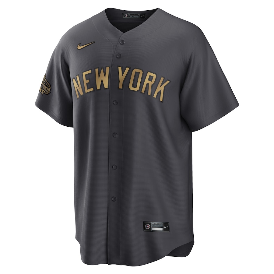 Aaron Judge New York Yankees Nike 2022 MLB All-Star Game Replica Player Jersey - Charcoal