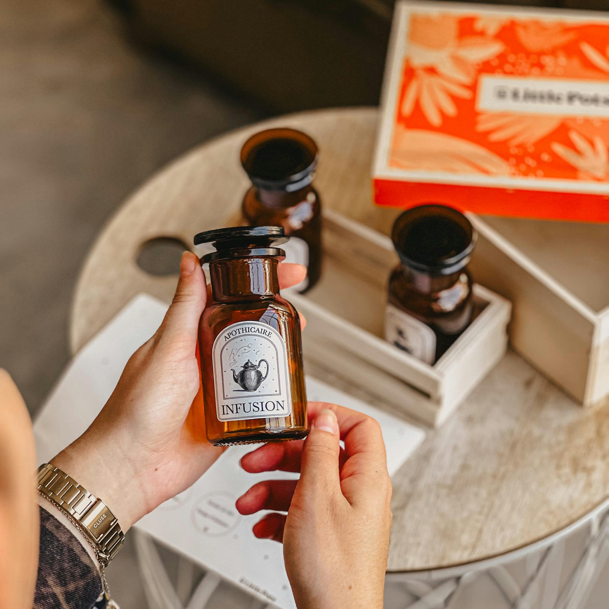 - Planche d'étiquettes L'art du thé