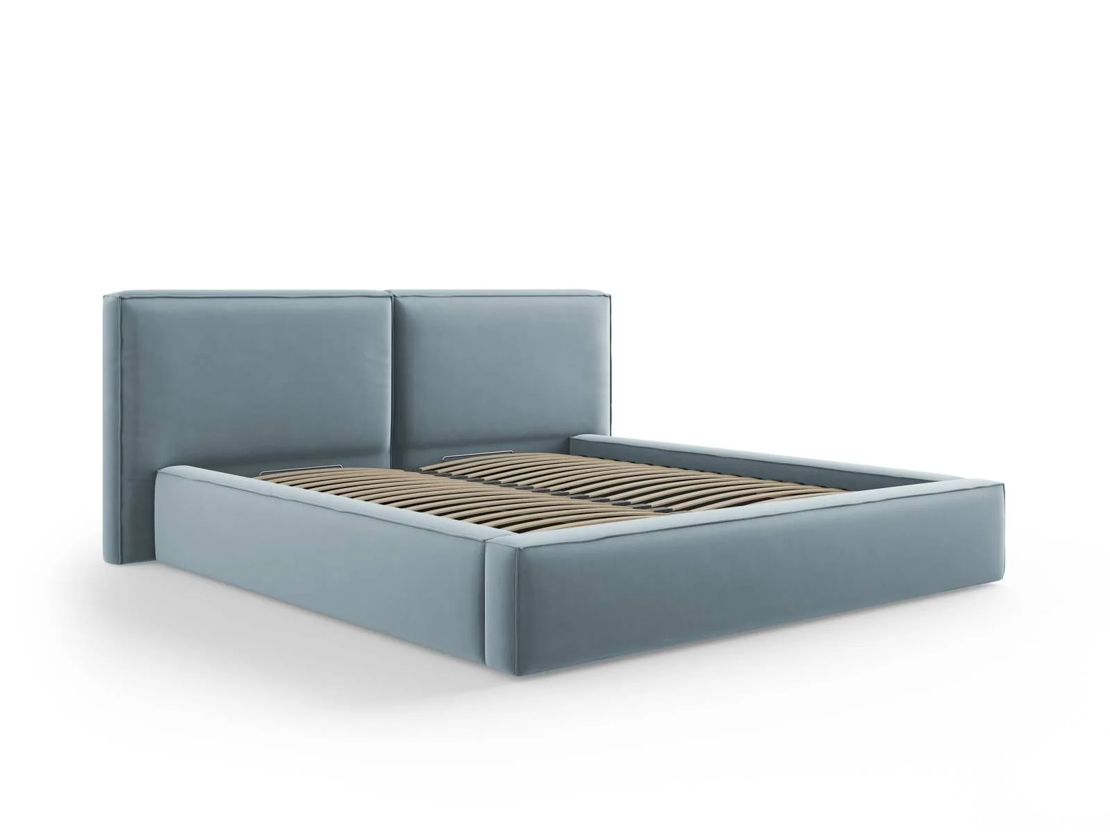 Bedframe Jodie met opbergruimte velvet 180 x 200 cm