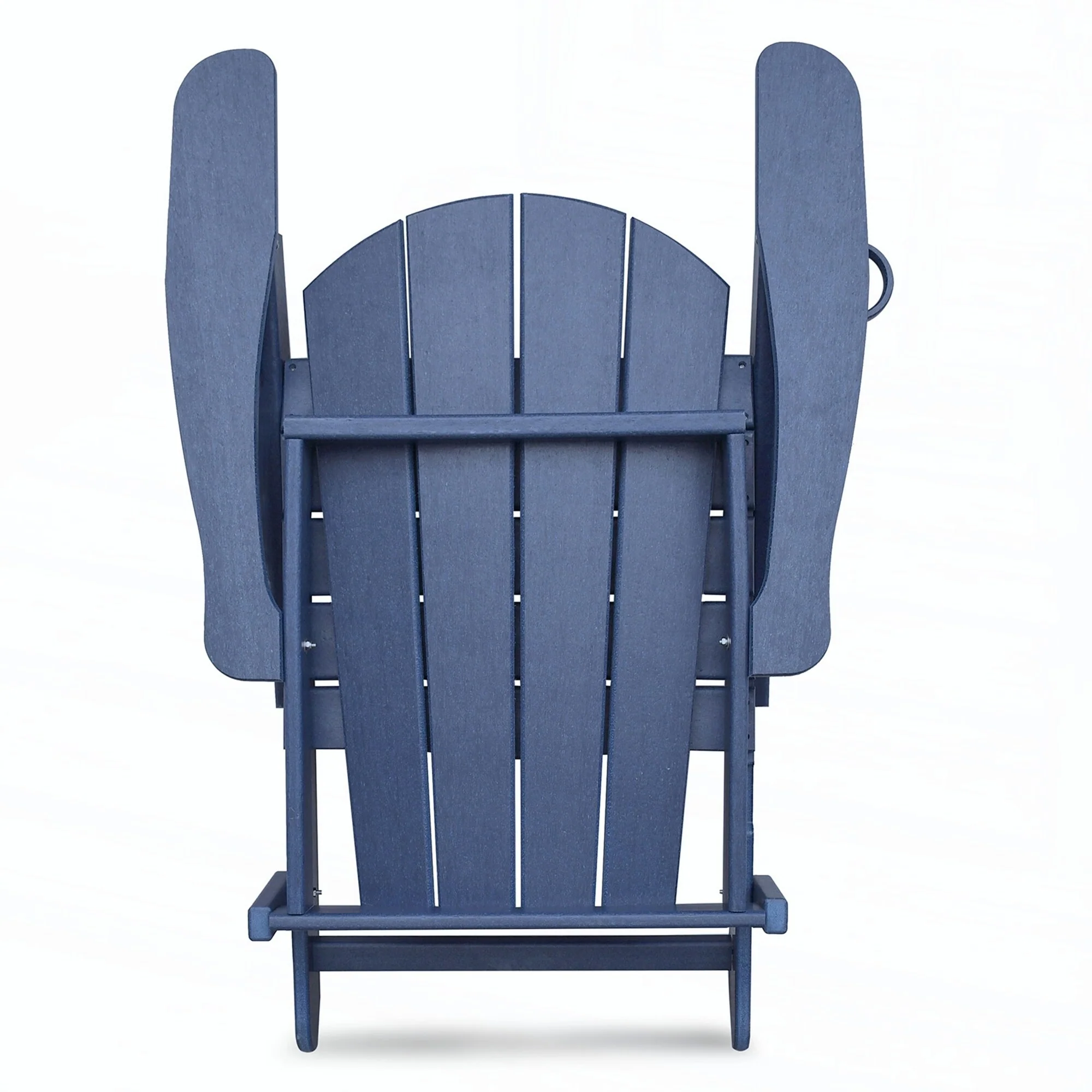 Folding Outdoor Adirondack Chair,HDPE All-weather Fire Pit Chair