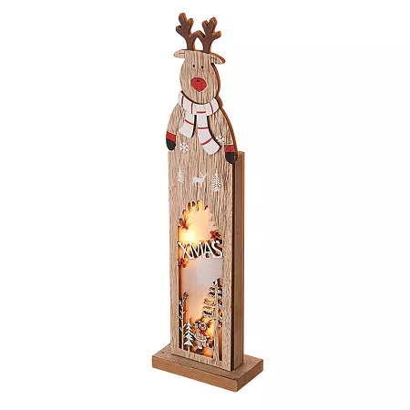 Renifer LED drewniany 35,5 cm Altom Design - 07.FIG.1630