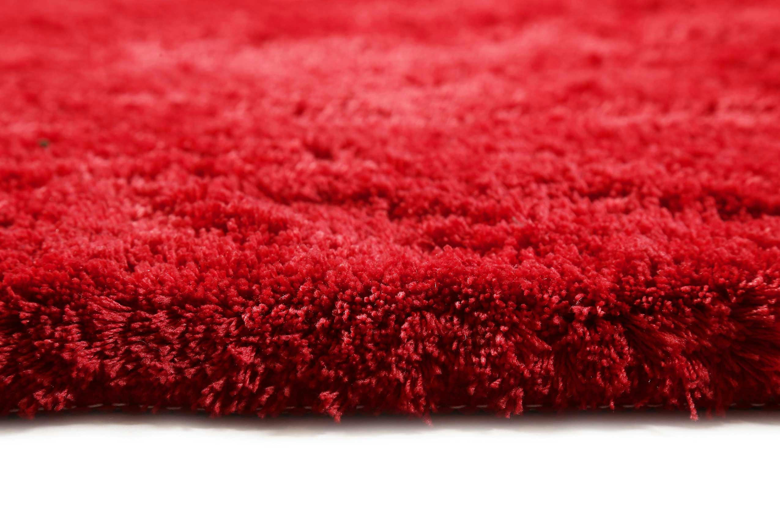 PORTO AZZURRO - Tapis de bain microfibre antidérapant rouge 55x65