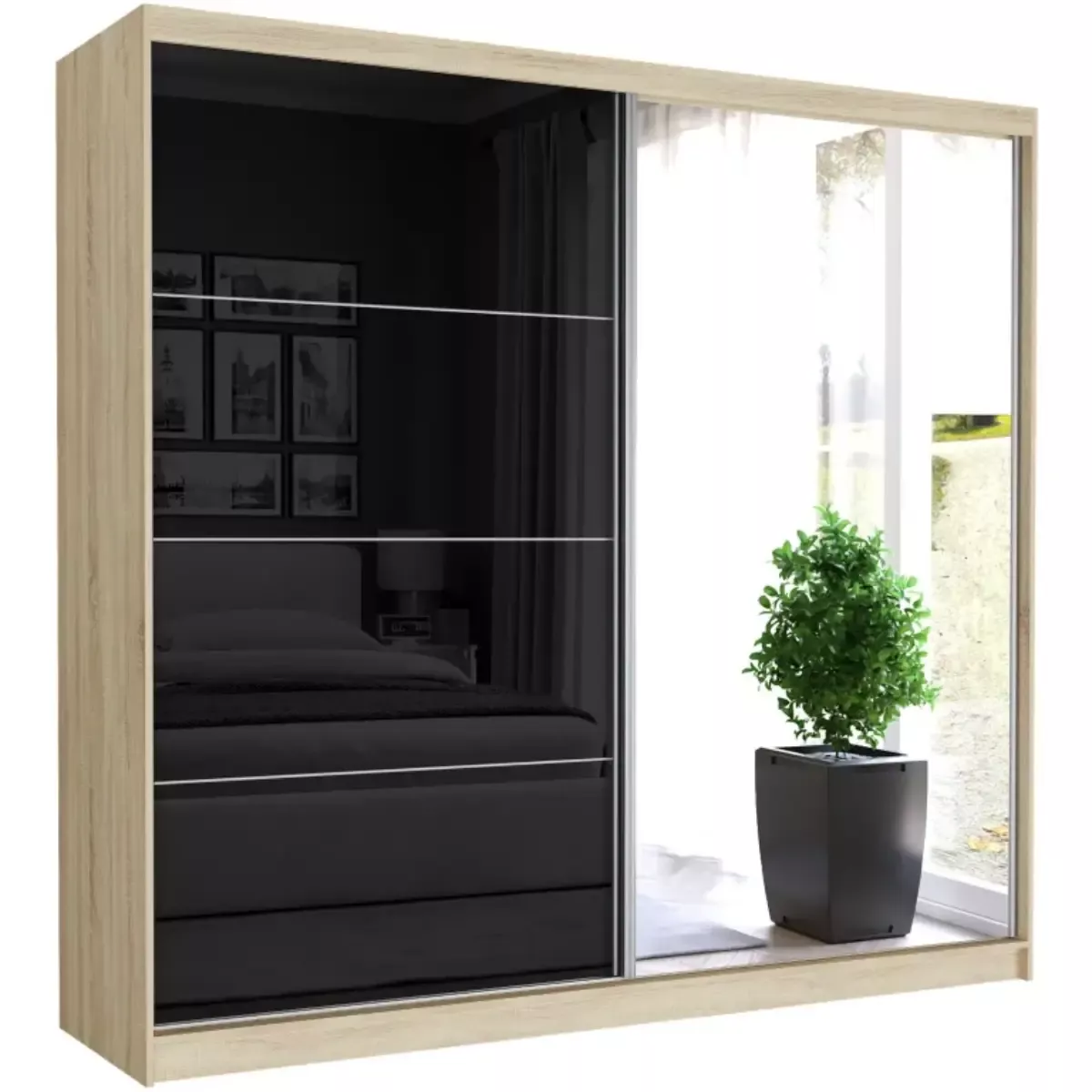 Szafa GOZO 230 1L SO/BL