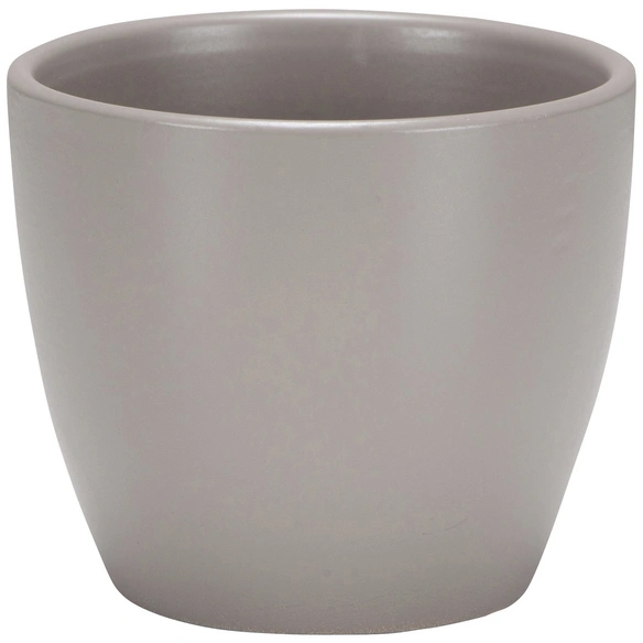 Übertopf, Breite: 9 cm, weiß/grün/taupe/pink, Keramik