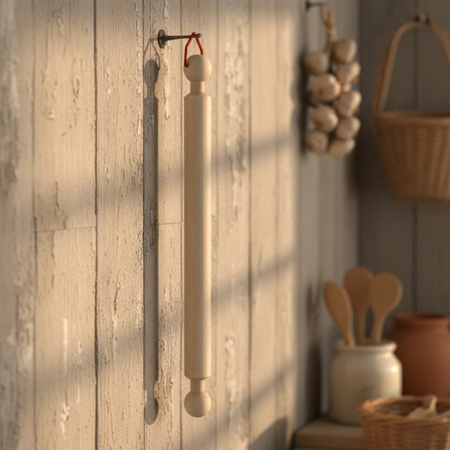Mattarello in legno da 50 cm