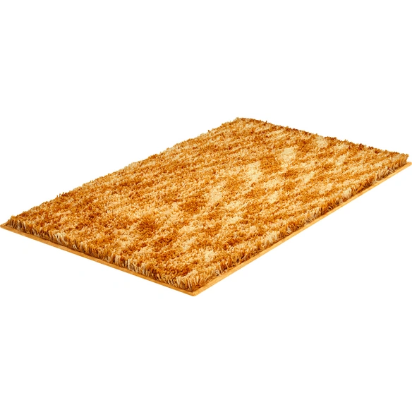 Badematte »Mirage«, BxL: 70 x 120 cm, curryfarben, aus 100% Polyacryl
