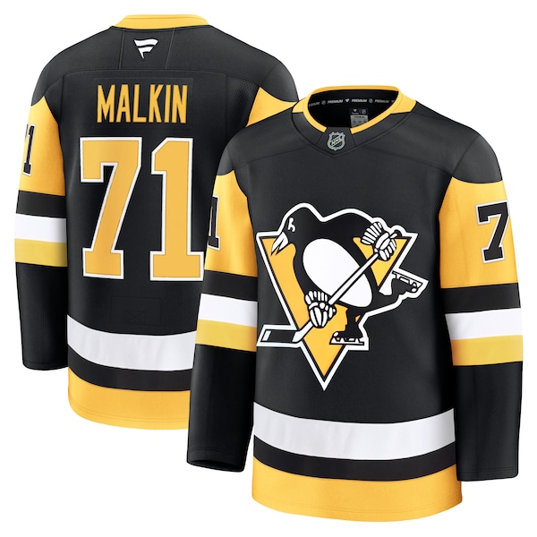 Evgeni Malkin Pittsburgh Penguins  Home Premium Jersey - Black