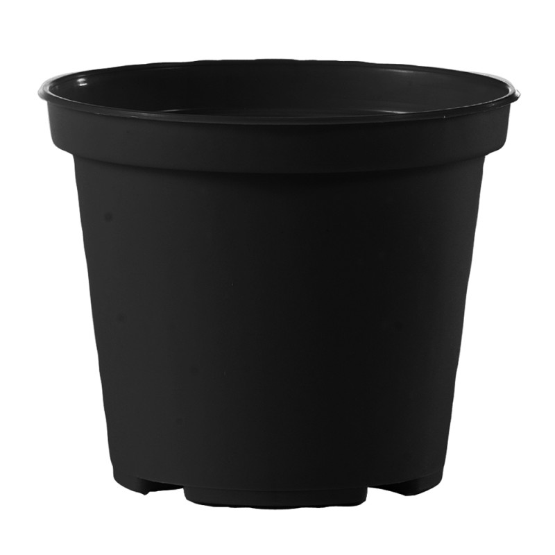 Pot de culture noir Ø 10 cm 6 pièces