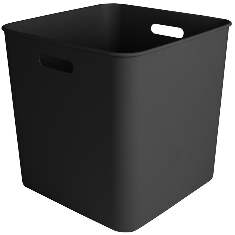Box de rangement Sigma Home Cube noir 25 L SUNWARE
