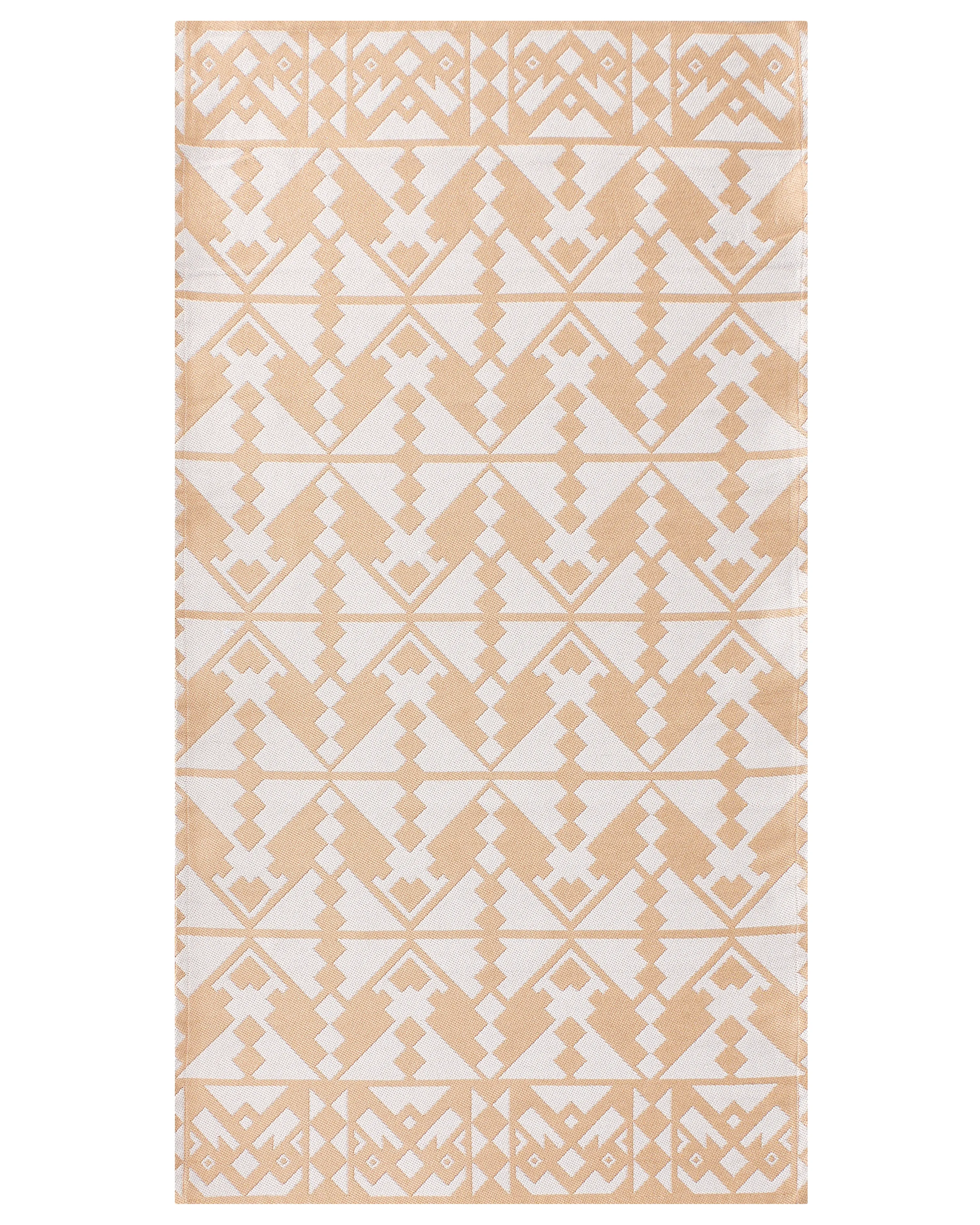 Outdoor Rug BALASORE Beige 80 x 150 cm