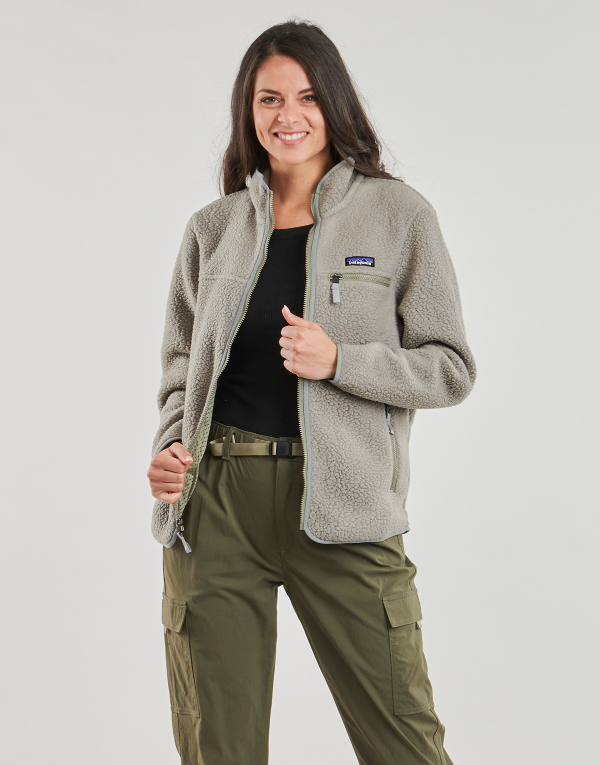 Patagonia - WOMEN'S RETRO PILE JACKET - Taupe