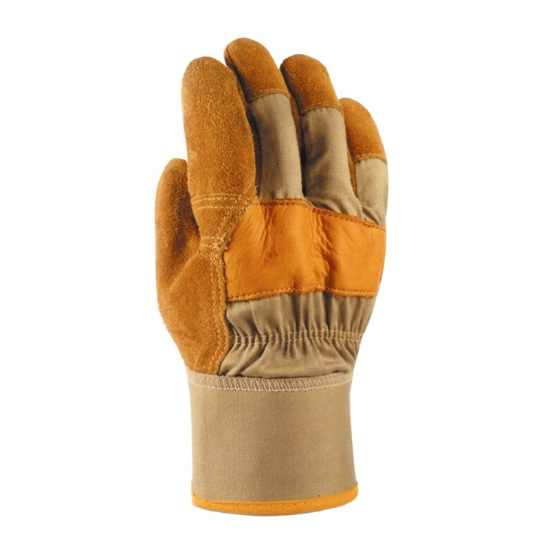 Paire de gants pour gros travaux de jardin en cuir taille 10 .B