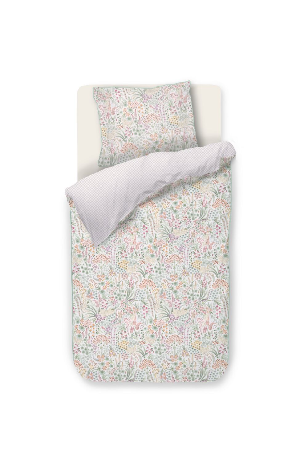 Pip Studio Lodi Garden - 140 x 200/220 cm - Gebroken wit