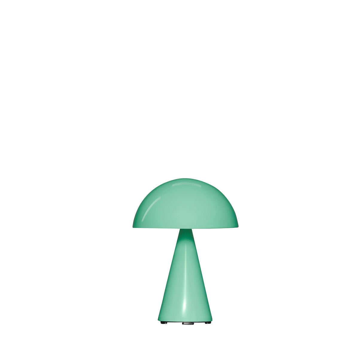 Hübsch draagbare lamp Mush - ijzer/polycarbonaat - ø15xh20cm led
