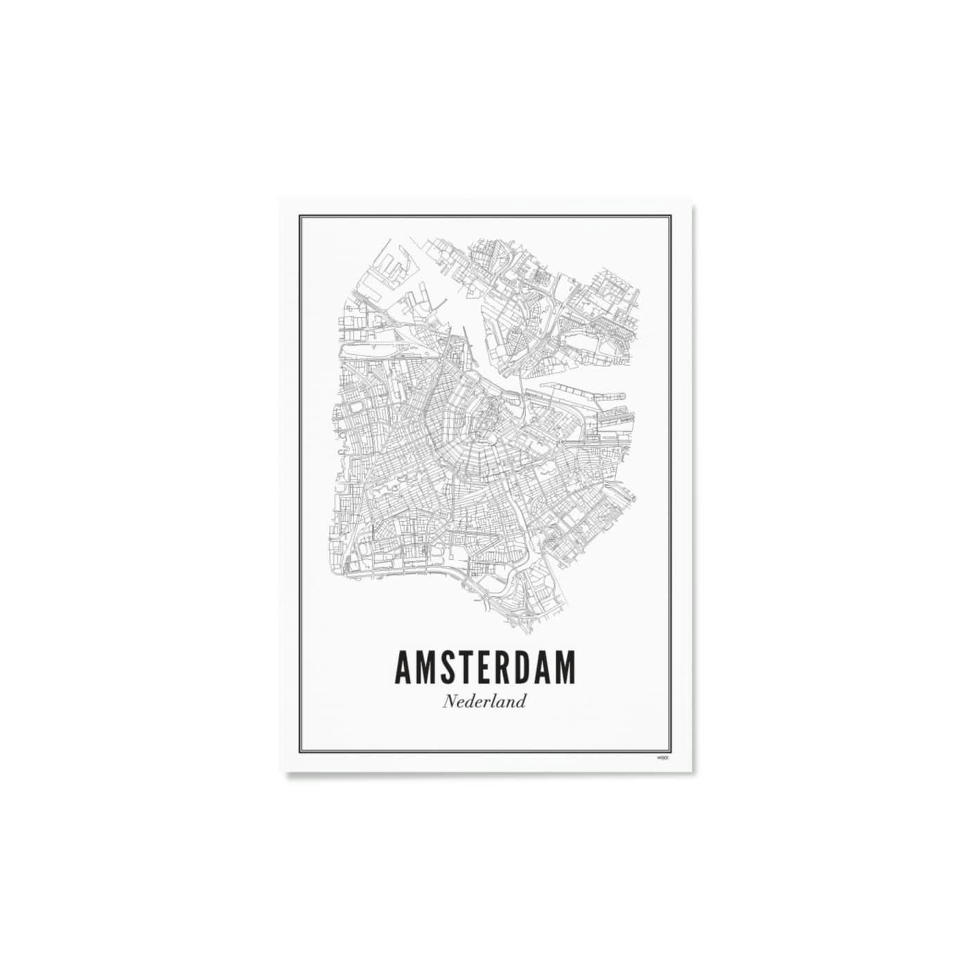 - Affiche Ville Amsterdam