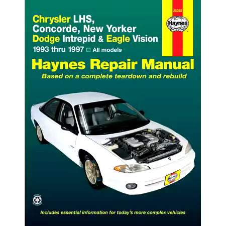 Chrysler Dodge & Eagle 1993 thru 1997 Haynes Repair Manual, 25025