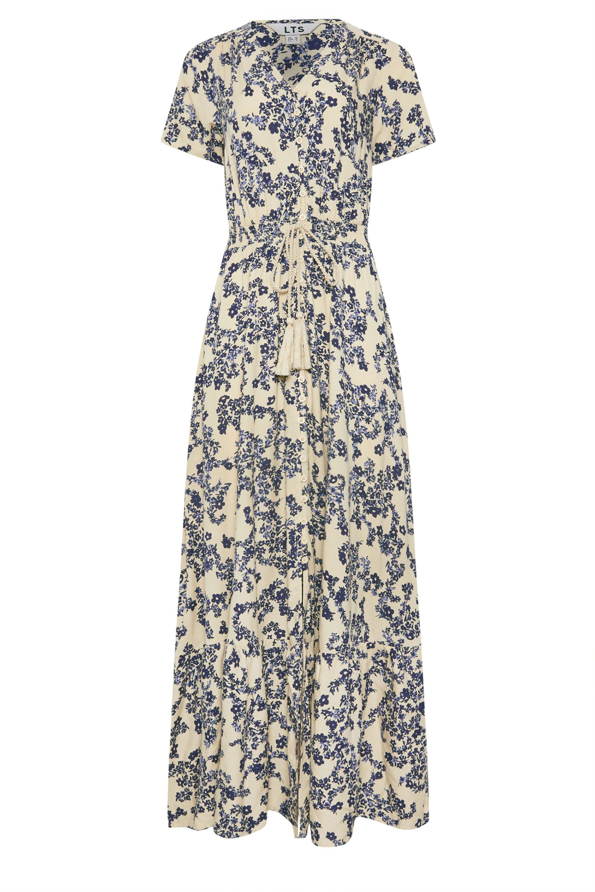 Long Tall Sally Tall Ditsy Floral Button Maxi Dress