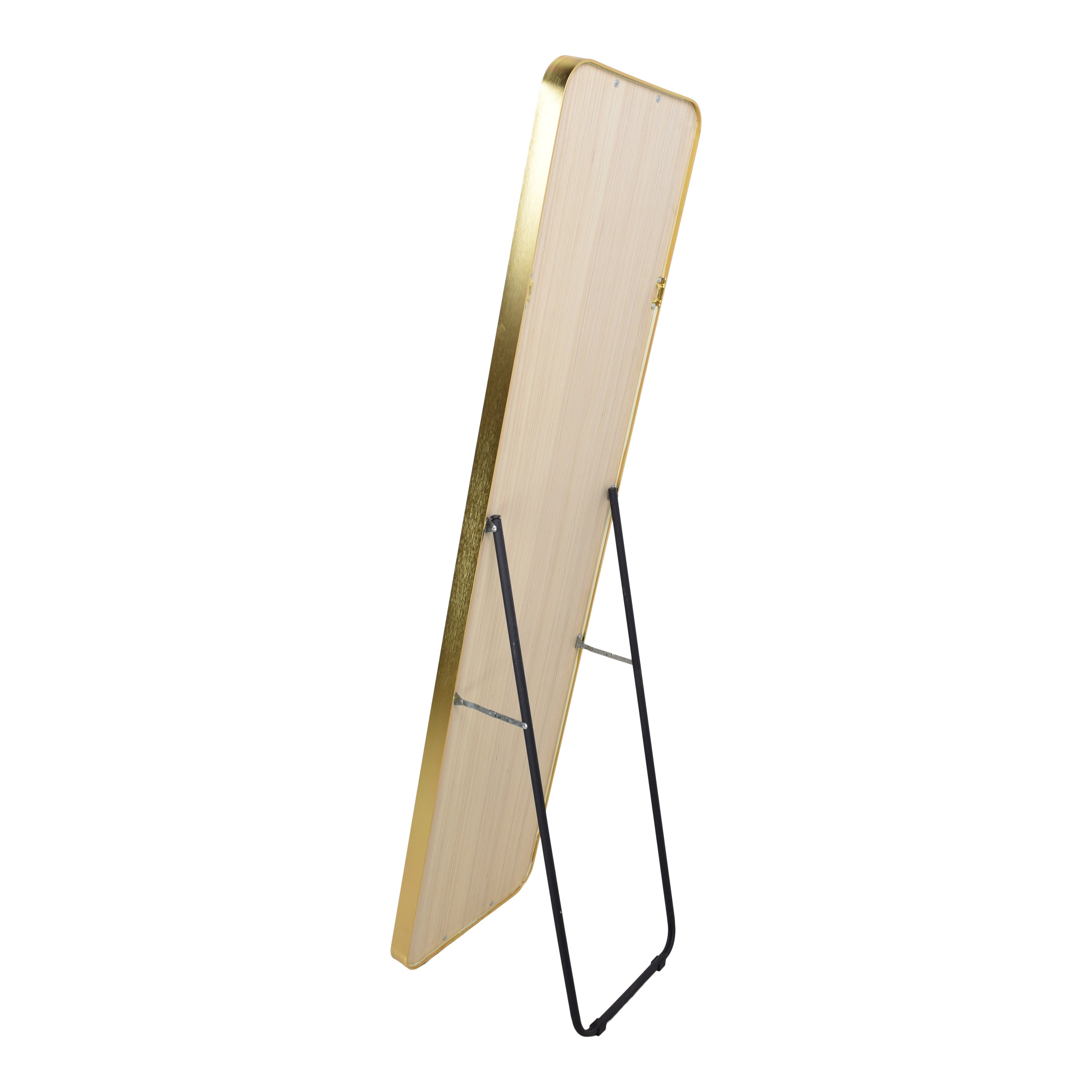 Fragix Alux Passpiegel staand hangend - Goud - Aluminium -150x40
