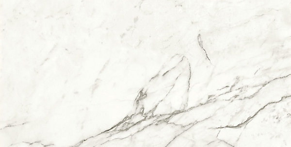 Carrelage effet Marbre Blanc Calacatta Majestic 150x75x0,9 cm Brillant Faventa - Sol et mur intérieur (vendu par carton de 2,25 m²