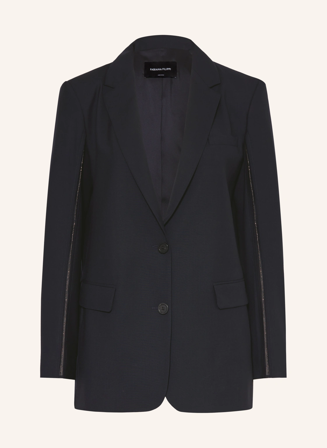 FABIANA FILIPPI Blazer mit Schmucksteinen