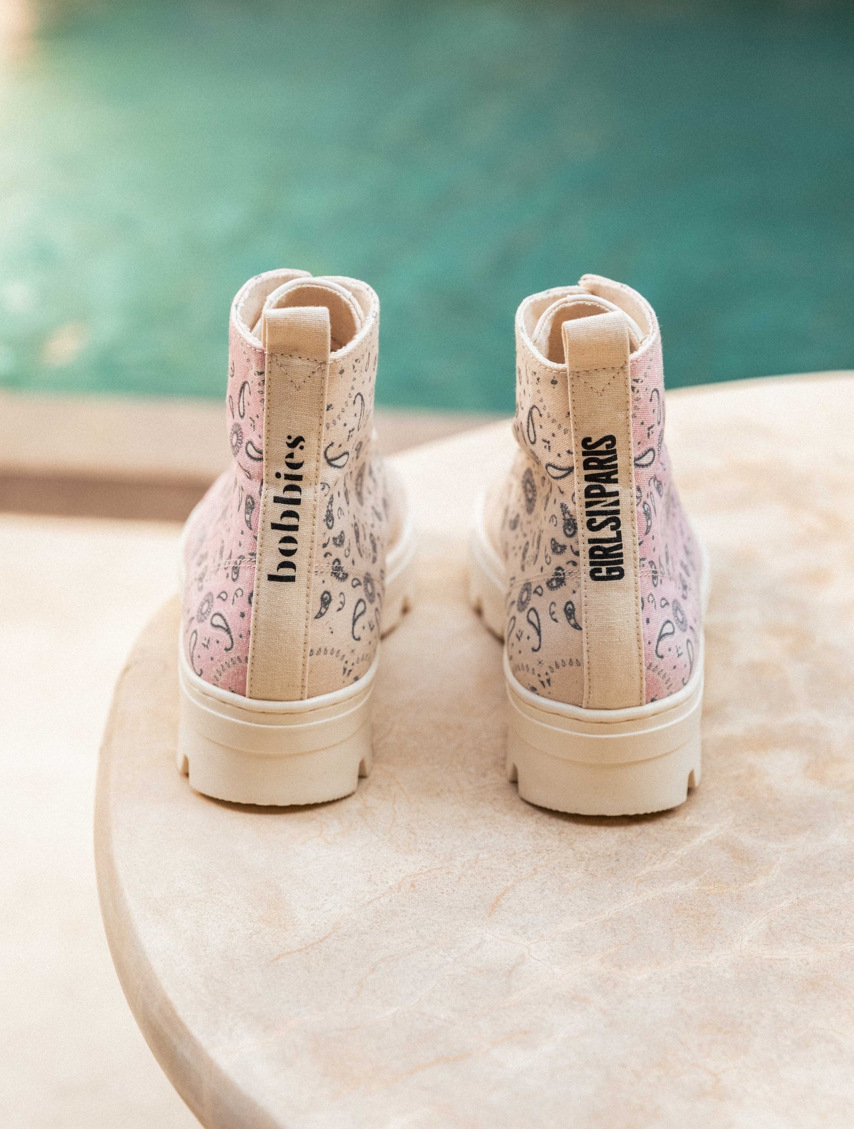 Irvine California Pink &amp; Cream