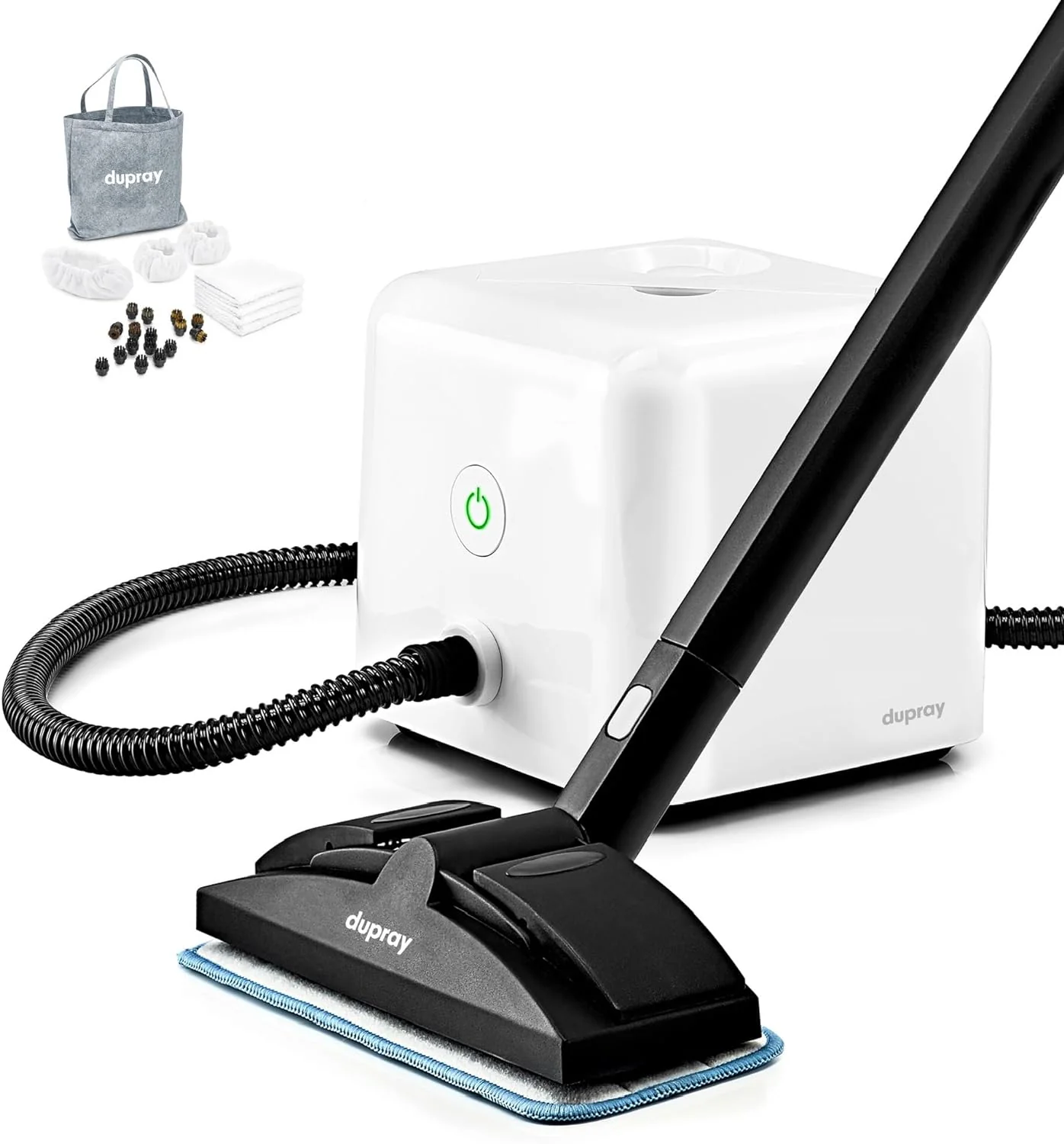Neat Steam Cleaner Powerful Multipurpose Portable Steamer for Floors, Cars, Tiles Grout Cleaning Chemical Free Disinfection Kills 99.99%* of Bacteria and Viruses(Neat with Advanced Cleaning Pack)