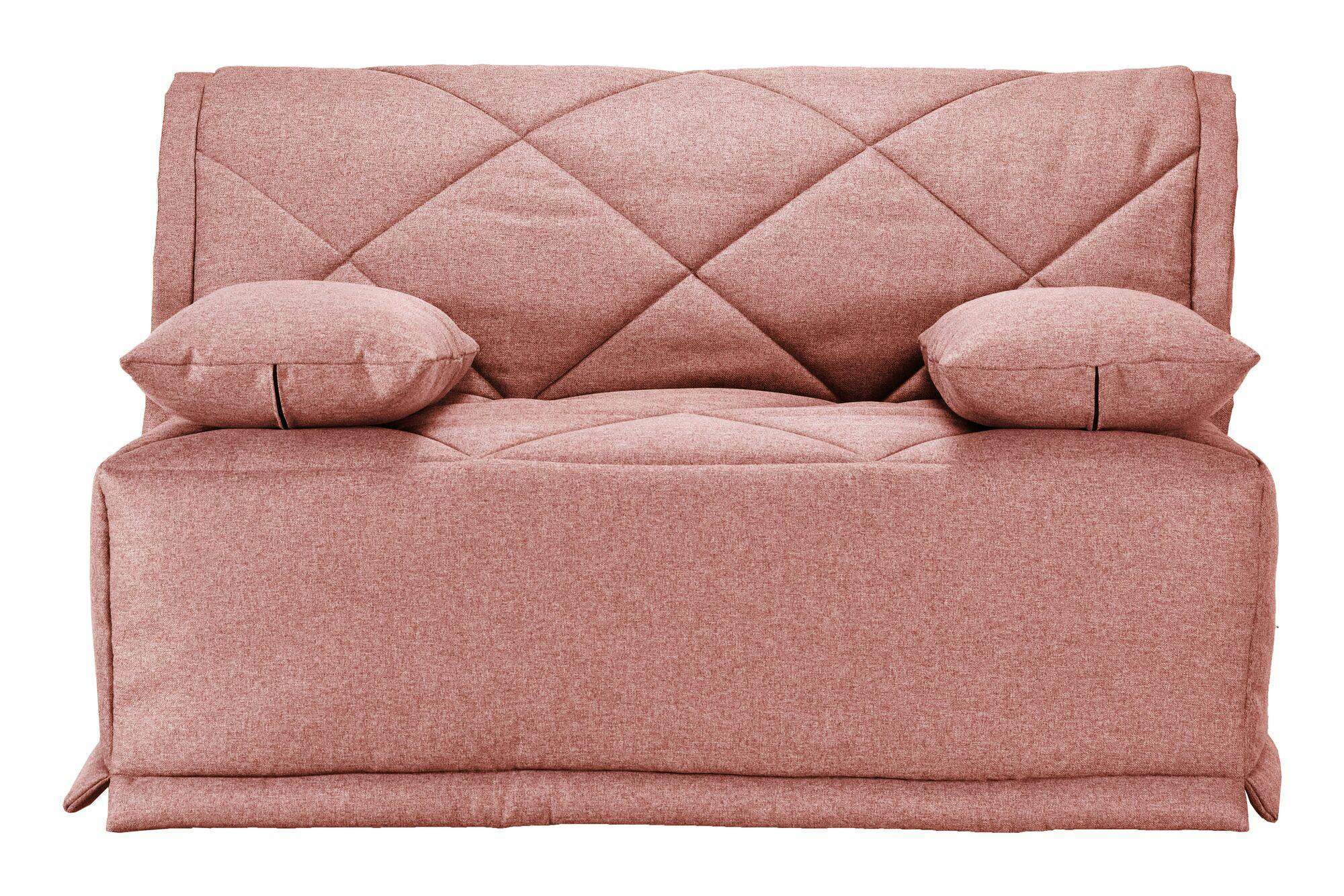 GINA - Banquette BZ avec matelas de 15 cm rose