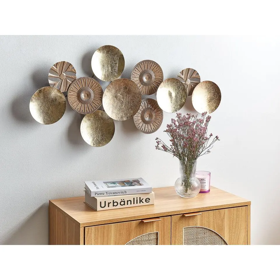 THALLIUM - Wanddecoratie - Goud - Ijzer