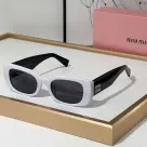 MIU MIU  Mirror leg Logo Cat eye Sunglasses