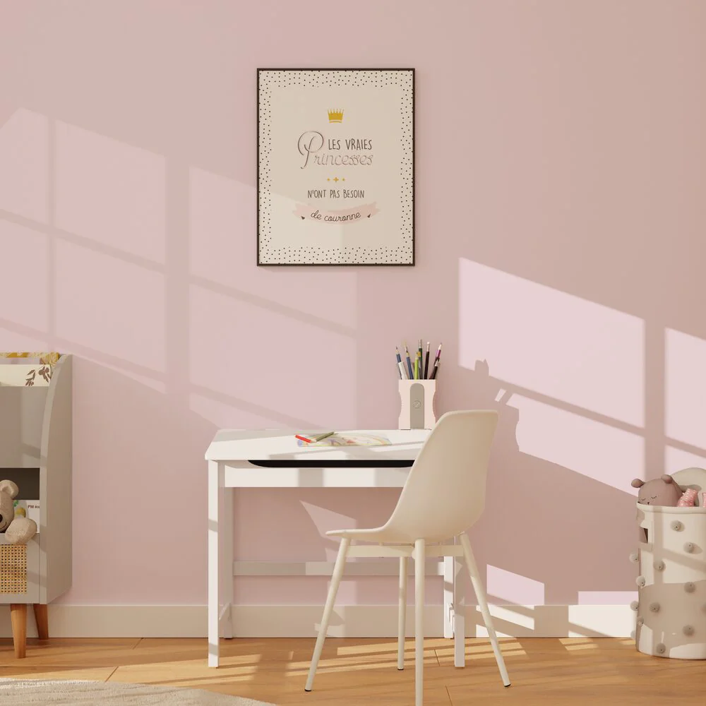 4MURS Papier peint intissé OPAL coloris eau de rose
