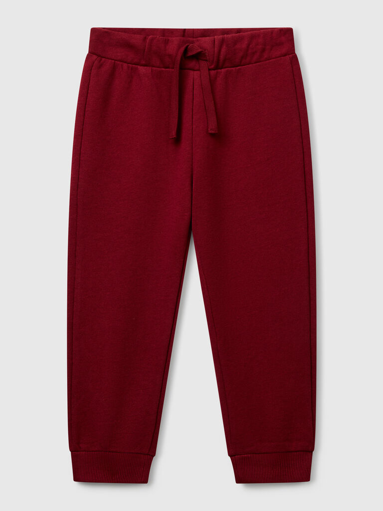 Cotton trousers with logo