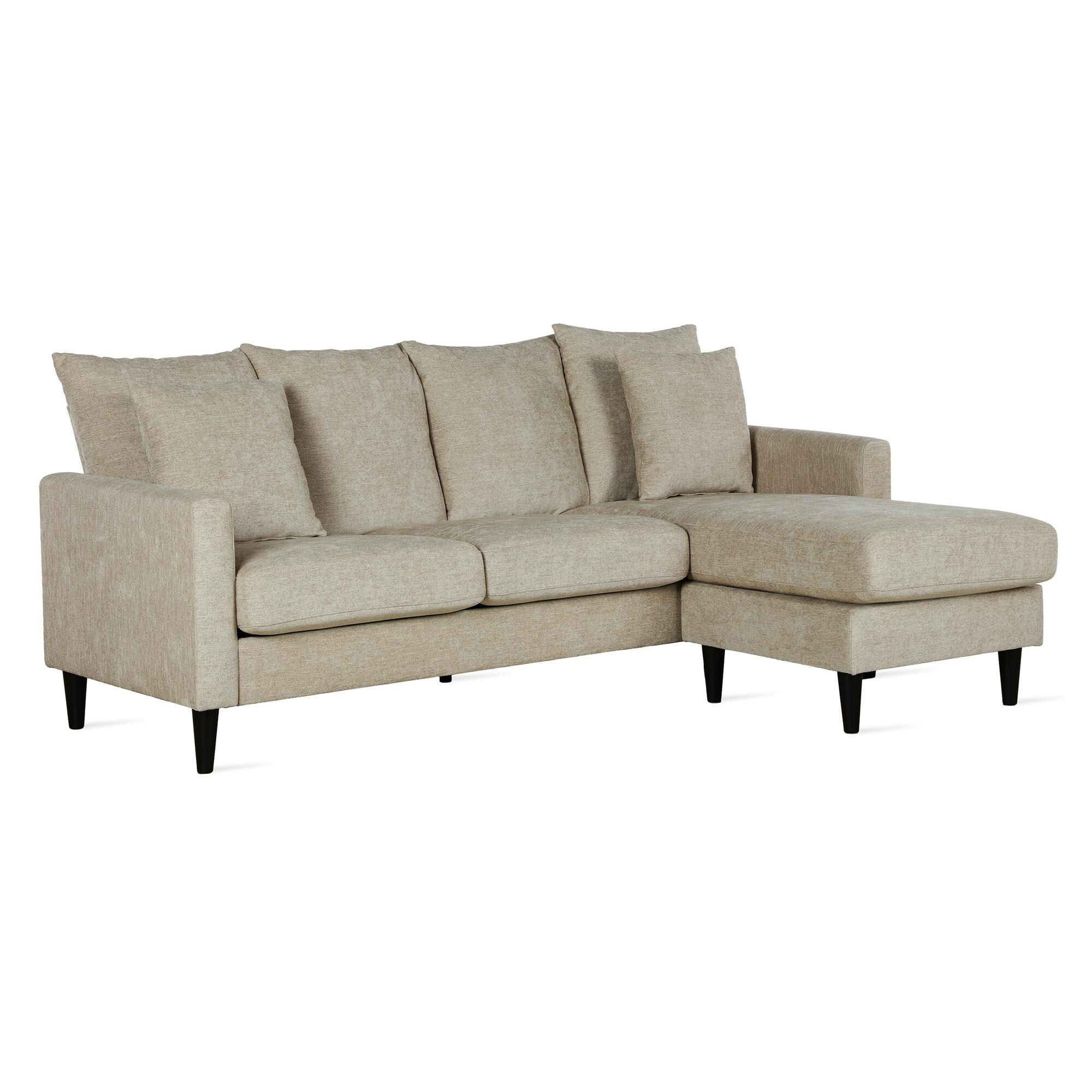 Avenue Greene Devin Reversible Sectional with Pillows